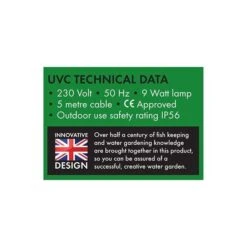 Blagdon Minipond Filter Box 12000 With 9W UV - 1010535 -Water Garden Kit 1010535 techspec