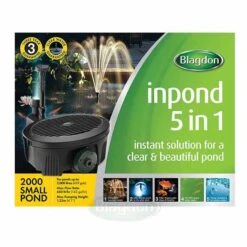 Blagdon Inpond All In One 2000 - 1054300 -Water Garden Kit 1054300 blagdon inpond 2000