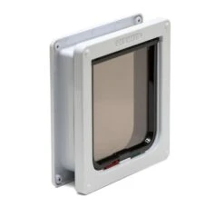 PET MATE Cat Mate Cat Flap 4-Way Locking With Door Liner -Water Garden Kit 235w 4 way locking cat flap
