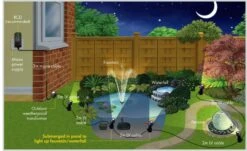 Blagdon LED Pond & Garden LIghts 5 X 1w - 1057011 7 Blagdon LED Pond & Garden LIghts 5 X 1w - 1057011 -Water Garden Kit 24 57 8