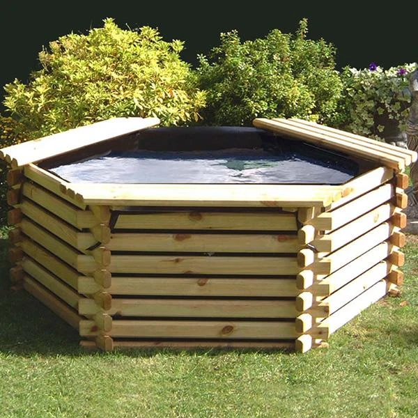 Norlog 260 Gallon Raised Koi Pond 2 Norlog 260 Gallon Raised Koi Pond - Image 2