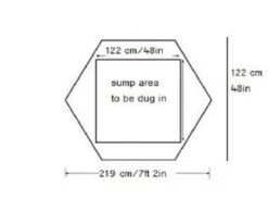 Norlog 600 Gallon Raised Koi Pond 6 Norlog 600 Gallon Raised Koi Pond -Water Garden Kit 600 gallon sump