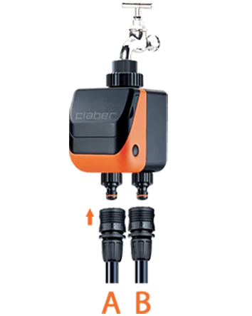 Claber 8410 Aquadue Duplo Water Timer 4 Claber 8410 Aquadue Duplo Water Timer - Image 4