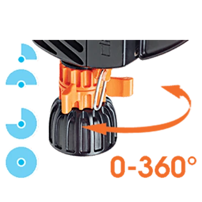 Claber Impact Tripod Sprinkler - 8709 2 Claber Impact Tripod Sprinkler - 8709 - Image 2