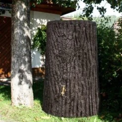Evergreen Tree Trunk Water Butt 475 Litres -Water Garden Kit 9000580k 1