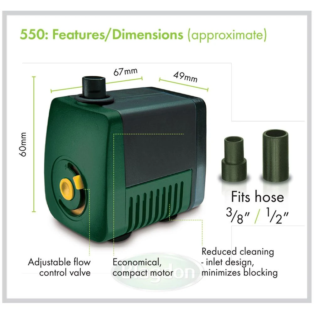 Blagdon Feature Pump 550 2 Blagdon Feature Pump 550 - Image 2