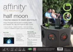 Blagdon Affinity Half Moon - Mocha Pond -Water Garden Kit blagdon affinity half moon details