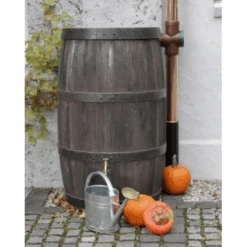 Burgundy Barrel Water Butt 500 Litres