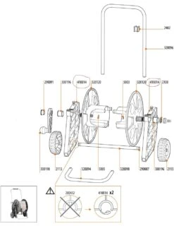 Claber Pronto Spare Side Panels - 410014
