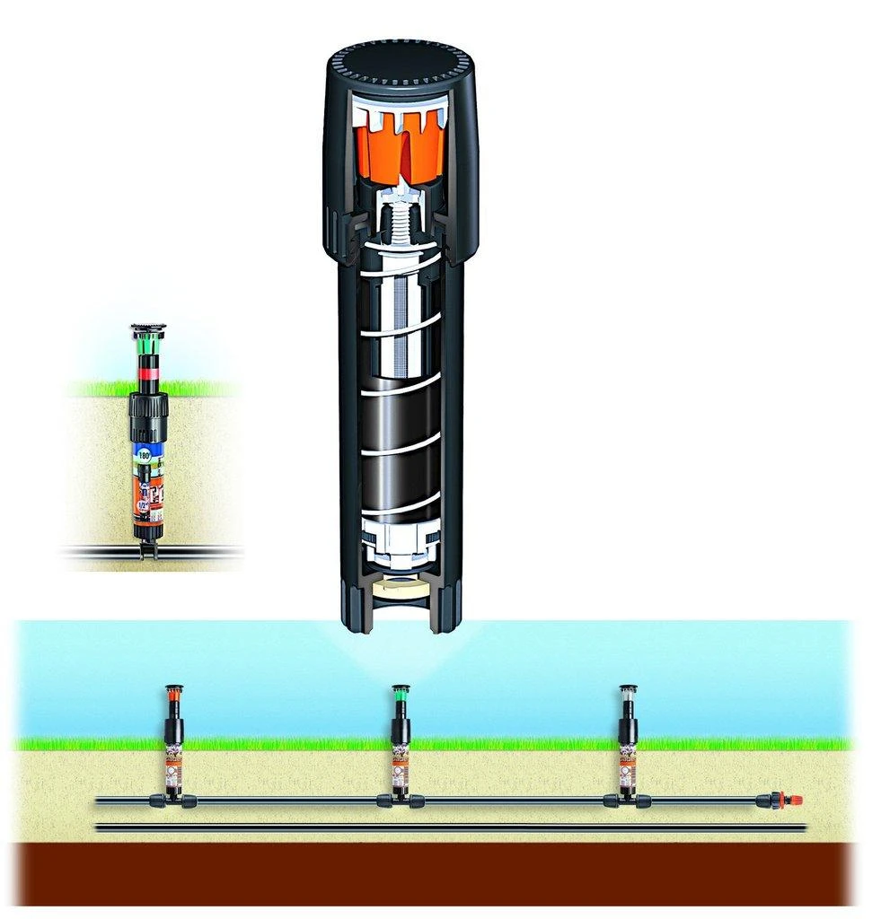 Claber Colibri Pop Up Lawn Watering Kit - 200M 3 Claber Colibri Pop Up Lawn Watering Kit - 200M - Image 3