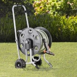 Claber Metal 60 Hose Reel - 8891 -Water Garden Kit claber hose reel metal 60 8891