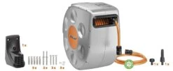 Claber Rotoroll Evolution 30m Automatic Hose Reel - 8697 -Water Garden Kit claber rorto roll 8ffq a6