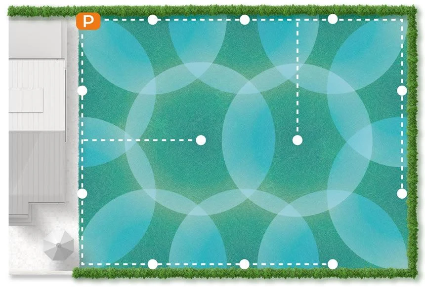 Claber Colibri Pop Up Lawn Watering Kit - 200M 4 Claber Colibri Pop Up Lawn Watering Kit - 200M - Image 4