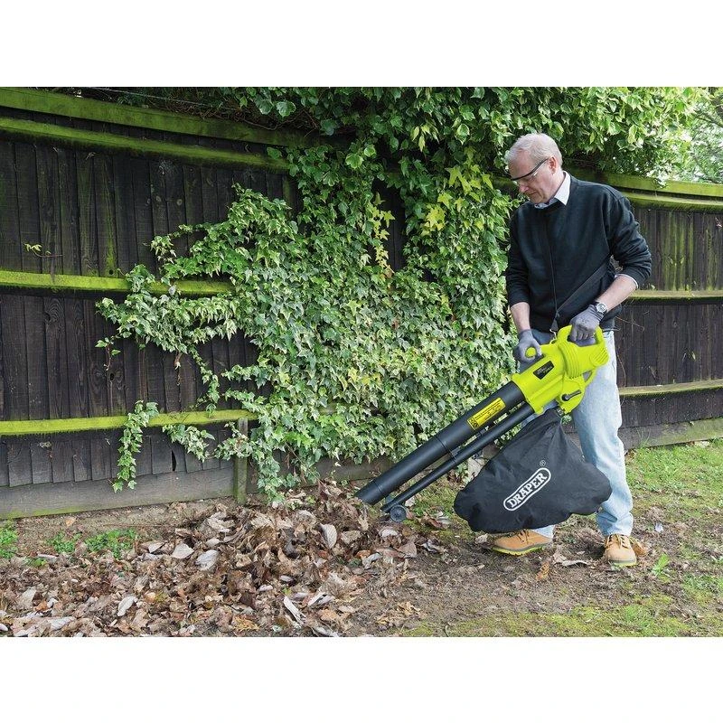 Draper Storm Force 3-in-1 Garden Vacuum, Leaf Blower And Mulcher 2 Draper Storm Force 3-in-1 Garden Vacuum, Leaf Blower And Mulcher - Image 2