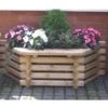 Norlog Flatback Planter With Seat