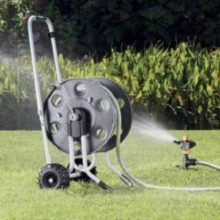 Claber Metal 60 Hose Reel - 8891 -Water Garden Kit hose reel claber metal 60 8891