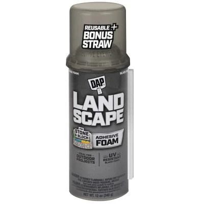 Touch N Foam Waterfall And Landscape Expanding Foam Black 1 Touch N Foam Waterfall And Landscape Expanding Foam Black