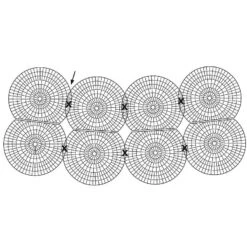 Netfloat Pond Protector Rings 20 Pack -Water Garden Kit netfloat round 2