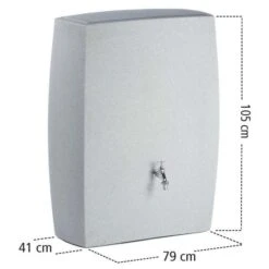 Noblesse Water Butt 275 Litres -Water Garden Kit noblesse water butt dimensions