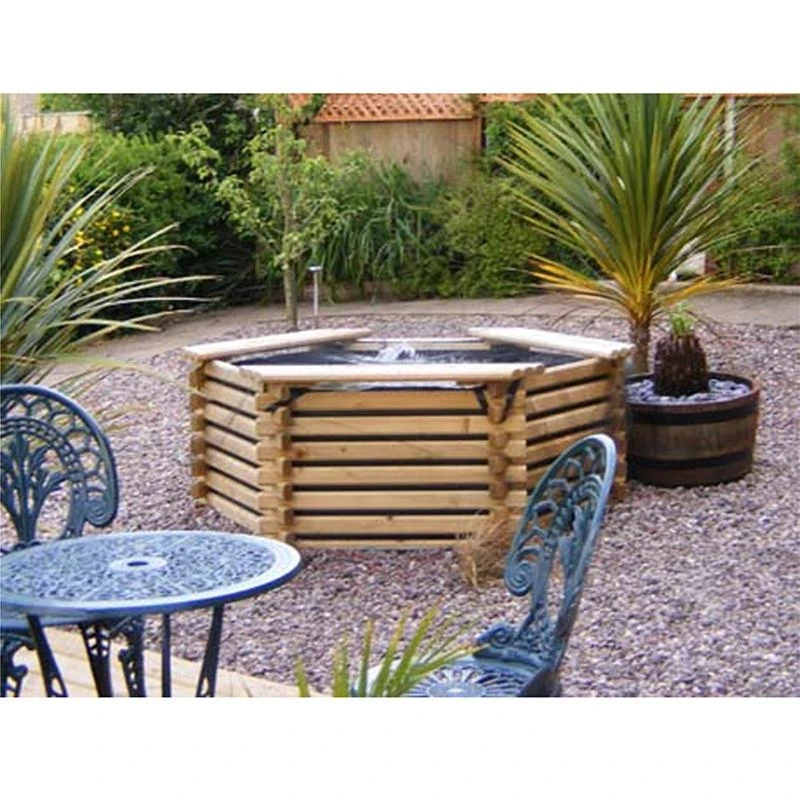 Norlog 260 Gallon Raised Koi Pond 1 Norlog 260 Gallon Raised Koi Pond