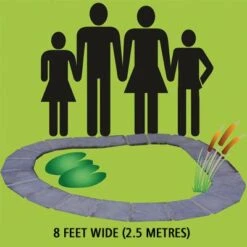 Complete Pond Kit 3000 With 4x4m Liner -Water Garden Kit pond kit 3000