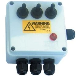 3 Way Weatherproof Electric Junction Box